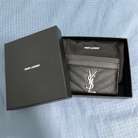 ysl card holder sage|saint laurent card holders.